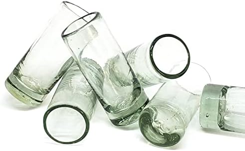Clear 2 oz Tequila Shot Glasses (set of 6), Recycled Glass, Lead-free, Toxin-Free (Shot) - Image 4