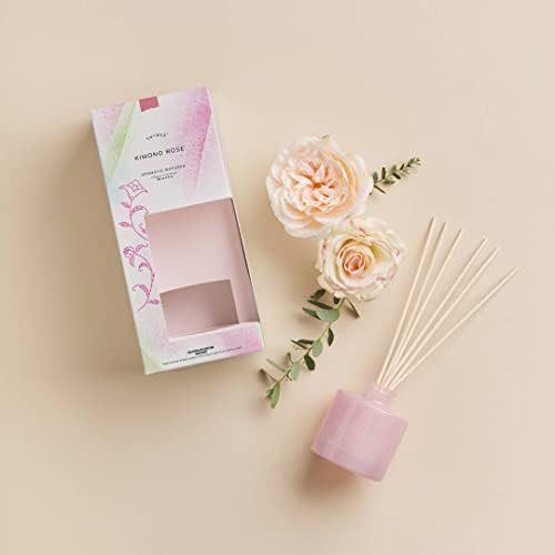 Thymes Petite Reed Diffuser - 4 Fl Oz - Kimono Rose - Image 3