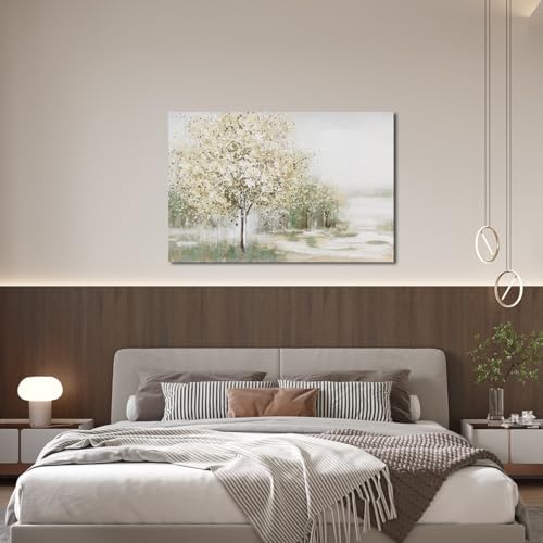 Canvas Wall Art Decor Wall Art Pictures for Living Room Canvas Art Wall Decor Artwork for Walls Natural Landscape Wall Art Decor Vintage Tree Wall Art Prints 24" X 36" for Bedroom Office Kitchen - Image 5