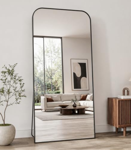 Koonmi Full Length Mirror, 67"x30" Mirror Full Length with Stand - Image 3