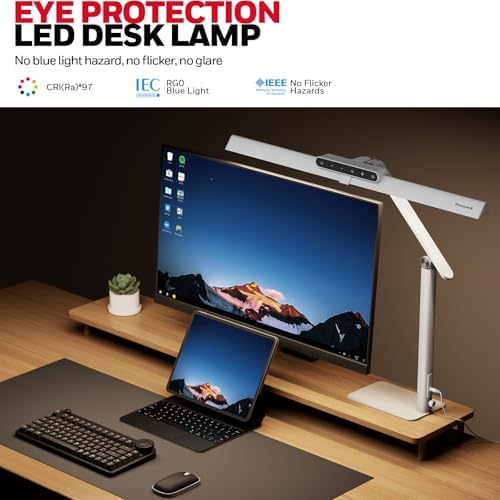 Honeywell HJ1WT 1200LM LED Desk Lamp Dimmable Lamp for Desk - Image 2