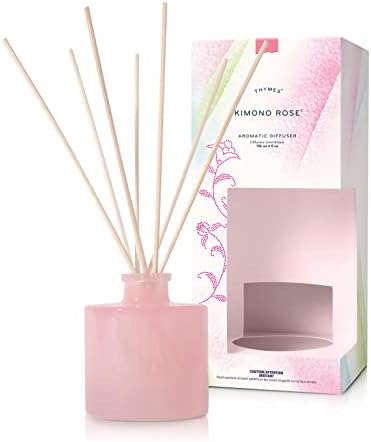 Thymes Petite Reed Diffuser - 4 Fl Oz - Kimono Rose by Unknown