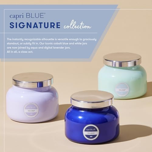 Capri Blue Volcano Scented Candles - Luxury Glass Jar Candles for Home Scented with Tropical Fruit & Sugared Citrus - Soy Wax Blend - Lavender Colored Jar (8 oz) (Pack of 2) - Image 6