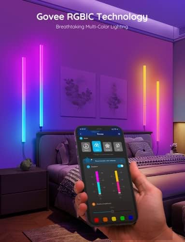 Govee Glide Wall Lights, Smart Gaming Light Bar, Works with SmartThings - Image 6
