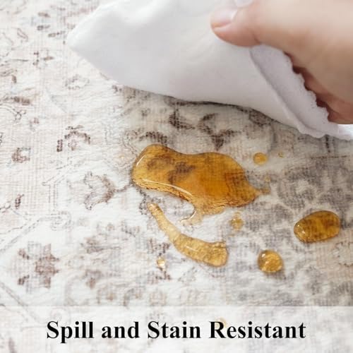 HY HAOYUNLAI Washable 2'6x8 Hallway Runner Rug Kitchen Non-Slip Slim Carpet - Image 4
