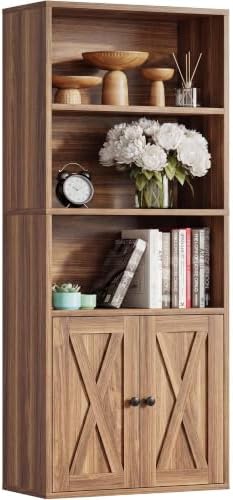 IRONCK Industrial Bookshelves and Bookcases with Doors and Shelves by IRONCK
