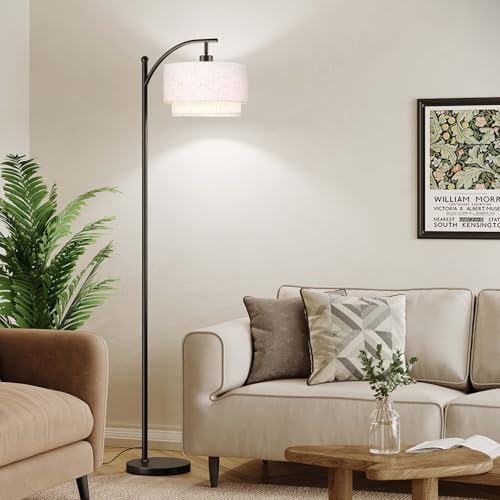 SUNMORY Floor Lamps for Living Room with 12W LED Bulb, Arc Lamp with 3 CCT - Image 5