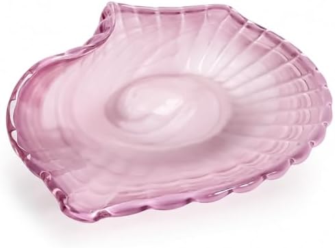 Hand Blown Glass Bowl Decorative Dish Fruit Bowl Home Decor by Unknown