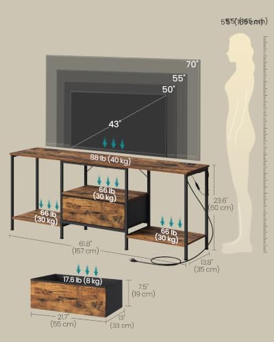 SONGMICS TV Stand for TVs Up to 70 Inches - Image 6