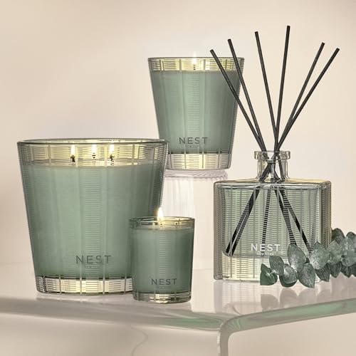 NEST New York Reed Diffuser Liquid Refill, Wild Mint & Eucalyptus - 5.9 fl oz - Fragrance for Up to 90 Days - Flame Free - Image 3