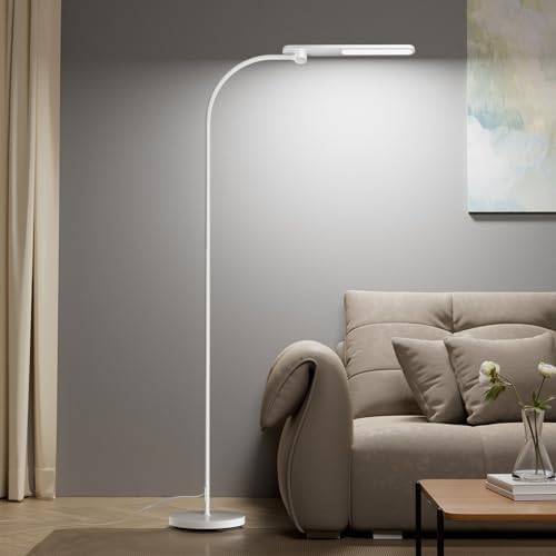 Honeywell LED Floor Lamp Dimmable Gooseneck Reading Living Room Bedroom 77" by HoneywellAirComfort