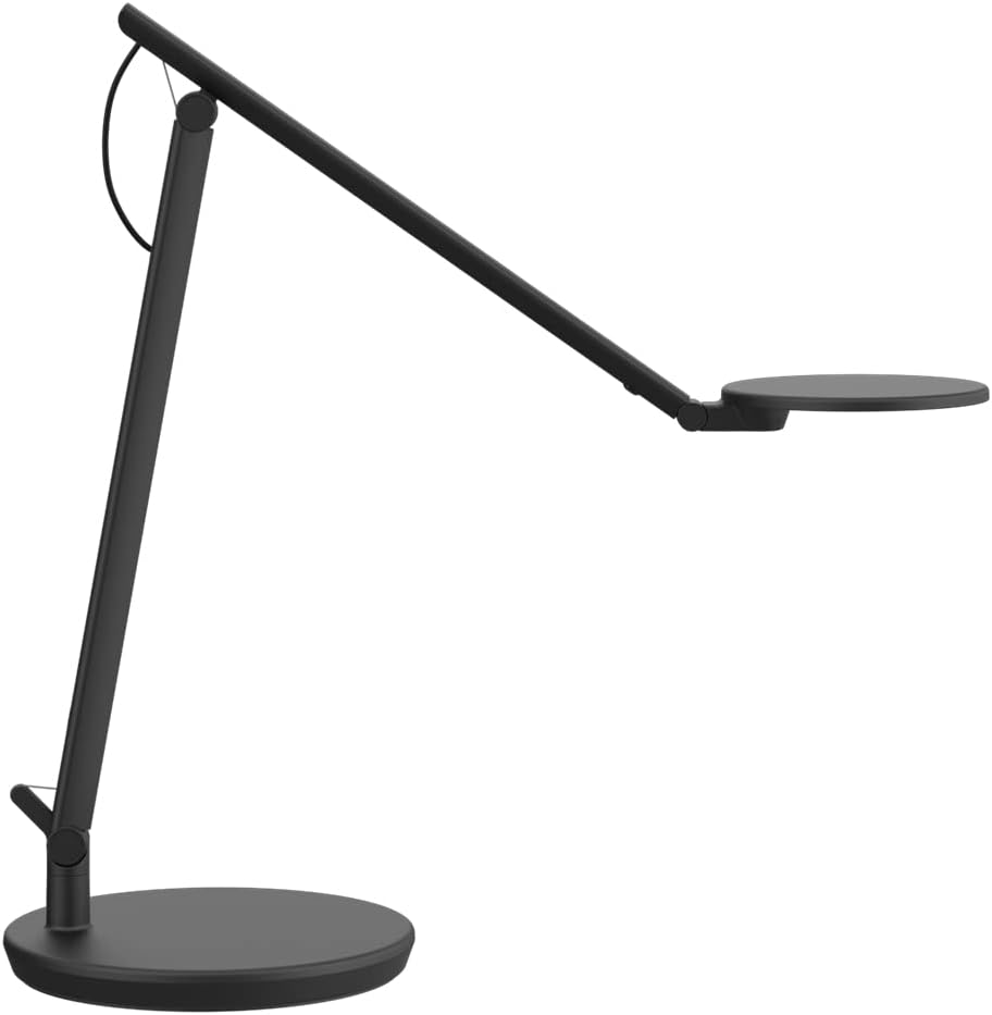 Humanscale Nova Task Light | Extended Range Arm | Desktop Base | 3000 K Color Temperature | Jet Black - Image 2