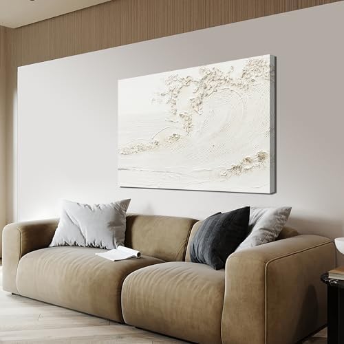 Canvas Wall Art Decor Artwork for Walls Wall Art for Living Room Black Abstract Wall Art Decor Canvas Art Wall Decor Modern Textured Wall Art Black Wall Paintings 24" X 36" Bedroom Office Decor by TQJYILUFAART