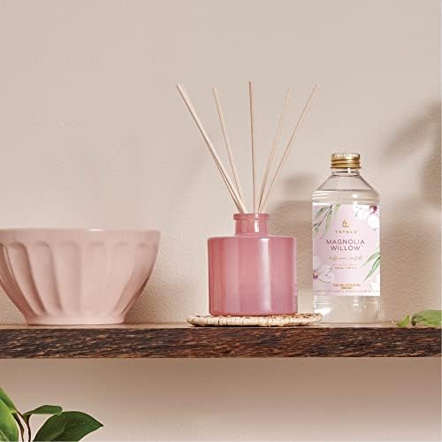 Thymes Petite Reed Diffuser - Magnolia Willow - 4.0 Fl Oz - Image 6