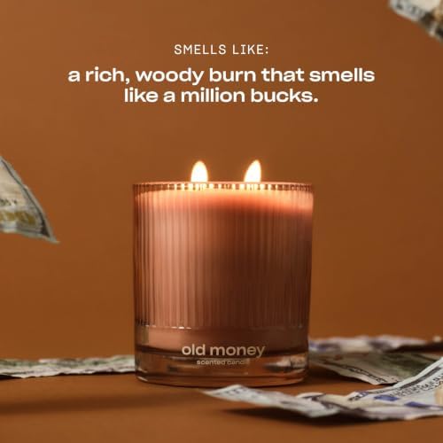 Snif Old Money Luxury Scented Candle, Soy Wax, Non-Toxic, 8.5oz - Image 2