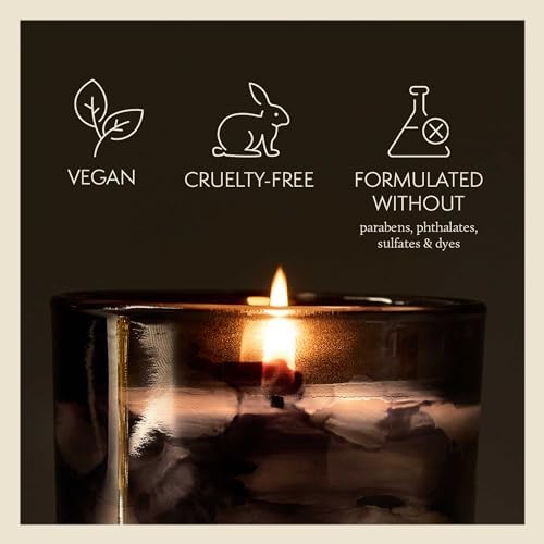 Thymes Noir Woods Scented Candles for Home Decor – Notes of Fresh Evergreen, Smoky Wood & Golden Amber – Luxury Home Fragrance Gifts for Women & Men – Burns Up to 40 Hrs (Boxed Votive Candle, 6.5 oz) - Image 5
