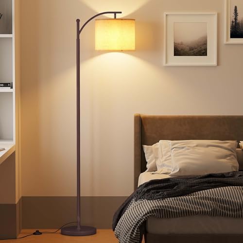 SUNMORY Arc Floor Lamp, Modern Floor Lamp with 9W 3 Color Temperatures Bulb - Image 7