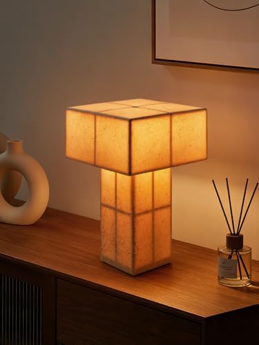 Cordless Table Lamp, Mid Century Modern Lamp, Rechargeable,Dimmable by INSSKY