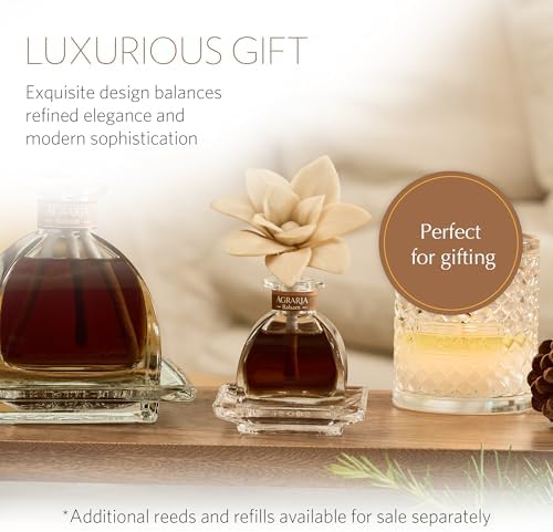 AGRARIA PetiteEssence Flower and Reed Diffuser Set, Hand Crafted Sola Flower Botanical Home Fragrance Set, Scented Oil Gift for All Occasions - Image 5