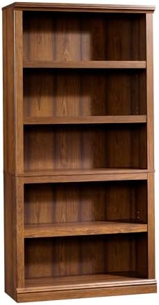 Sauder Miscellaneous Storage 5-Shelf Bookcase/ Book shelf, Washington Cherry finish by SAUDER%C2%AE
