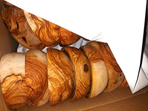 11" Artisan Olive Wood Serving Bowl/Centerpiece Unique decorative Wooden Bowl for Fruit, Salad, Snacks, Chips. In Small 6", Med 7", Lg 8", XL 11", XXL 12". (Extra Large 11 inch) - Image 7