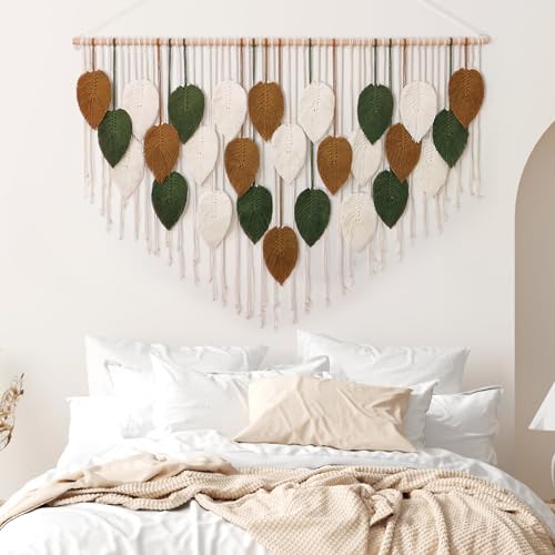Large Macrame Wall Hanging Boho Woven Tapestry Chic Home Decor Wall Art - Image 5