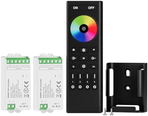 BTF-LIGHTING 2.4GHz Wireless Remote RC03RFB & 2PCS C04RF Tuya Controller Kit by BTF-LIGHTING