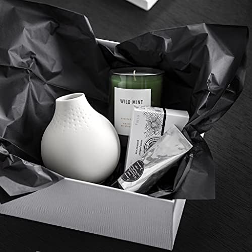 Villeroy & Boch Collier Blanc Small Vase : Perle, 4.25 in, Premium Porcelain, White - Image 2