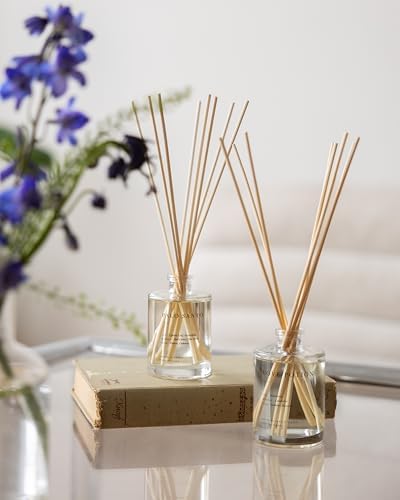 Brooklyn Candle Studio Reed Scent Diffuser - Love Potion - Relaxing Oil Diffuser, Jasmine, Lavender & Mandarin Fragrance, 8 Rattan Diffuser Reeds, Clean Ingredients - 3.7oz - Image 5