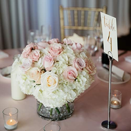 WGVI Thick Weighted Clear Right Cylinder Glass Vases, 8" W x 8" H, Equilateral Cylinder Glass Candle Holders Flower Arrangement Centerpieces Tabletop Storage Container Home Decor, 1 Piece - Image 4