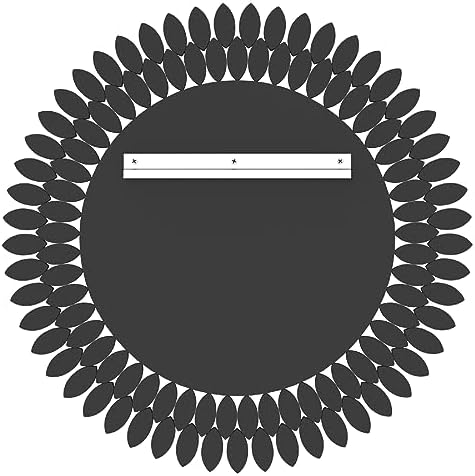 Kelly Miller 26" Jeweled Luxury Round Decorative Wall Mirror - Image 6