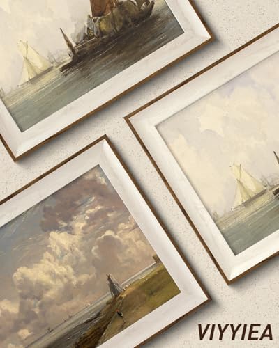 VIYYIEA Framed Vintage Landscape Nature Wall Art Set, 16×20 Inch - Image 6