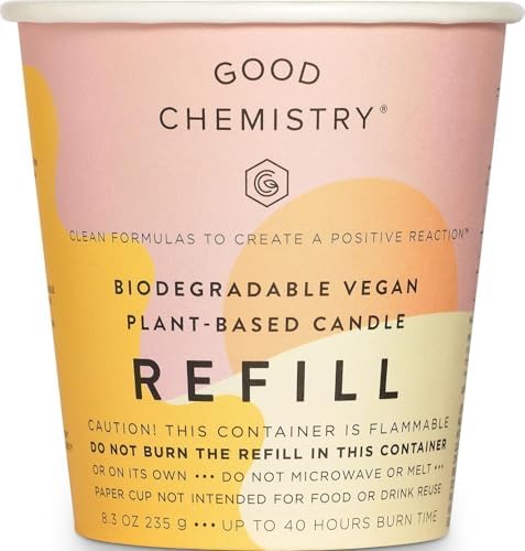 Good Chemistry, Candle Refill Lime Sunshine, 8.5 Ounce by GoodChemistry