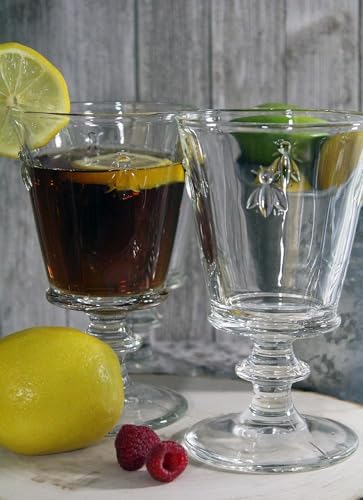 La Rochere Napoleon Bee Stemmed Wine Glass Set of 6 – Vintage Wine Glasses – La Rochere Bee Glassware Sets (12 oz) - Image 6