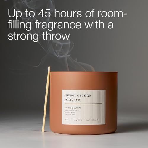 Bath & Body Works 3-Wick Candle, Sweet Orange & Agave, 14.5 oz, 2 Pack - Image 5