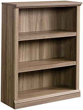 Sauder Miscellaneous Storage 3-Shelf Bookcase/ Book shelf, Salt Oak finish by SAUDER%C2%AE