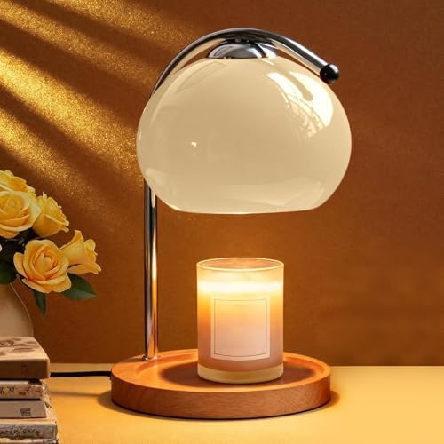 Topyond Candle Warmer Melting Lamp, Wax Melting Table Lamp，Beige by Topyond