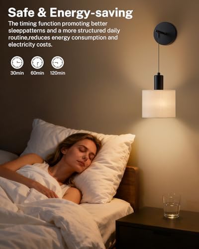 SAIMAND Battery Operated Wall Sconces Set of 2,Wireless Rechargeable Lights - Image 4