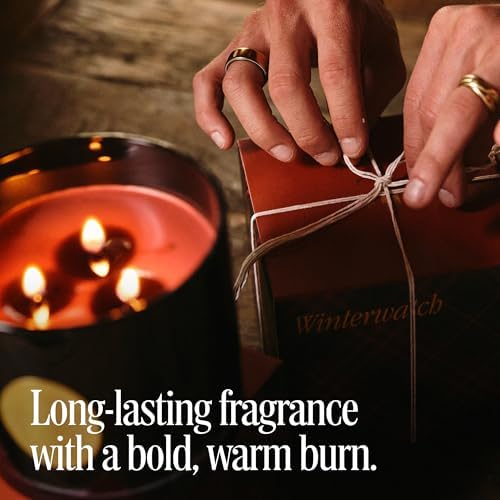 Preston Lane Scented Candle 24oz Long-Burn 3-Wick Soy Wax - Winterwatch - Image 3
