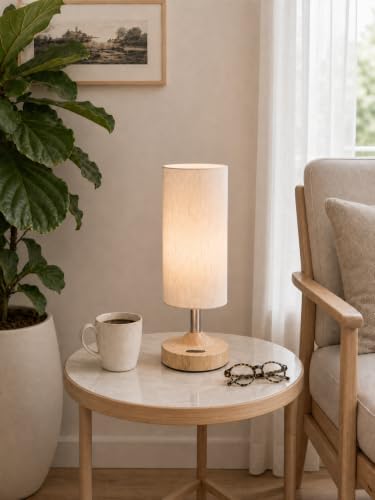 EZVALO Dimmable Cordless Table Lamp, Small Ambient Light with Timer by EZVALO