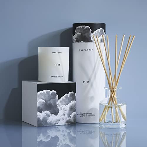 Lake & Skye 11 11 Reed Diffuser, 4.3 fl oz (128 mL) - Sheer & Uplifting Scent - Image 5