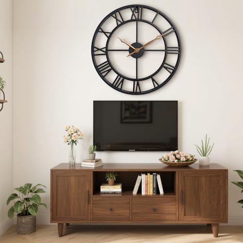 30 Inch Roman Numerals Large Wall Clocks for Living Room Decor - Image 6