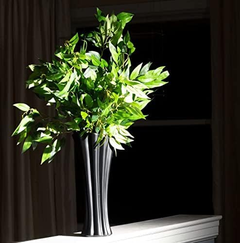 12Pcs Italian Ruscus Greenery Stems Artificial Silk Greenery Leaves Garland Vines Hanging Spray for DIY Wedding Arch Bouquet Filler Table Centerpieces Home Indoor Decor - Image 4