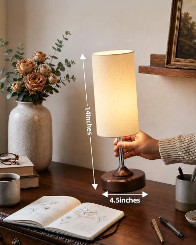 EZVALO Dimmable Cordless Table Lamp, Small Ambient Light with Timer - Image 5