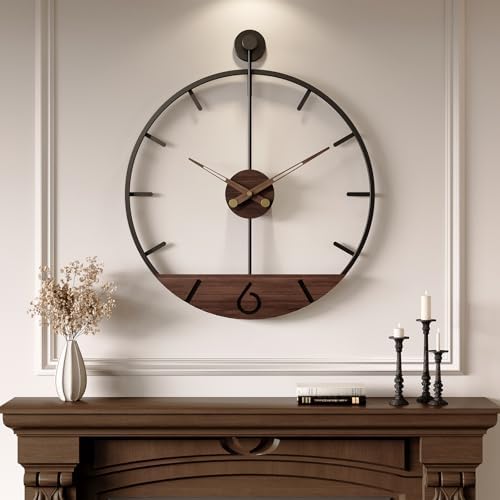 Cuspin Large Wall Clock 30 Inch Modern Farmhouse Wall Clock for Living Room by Cuspin