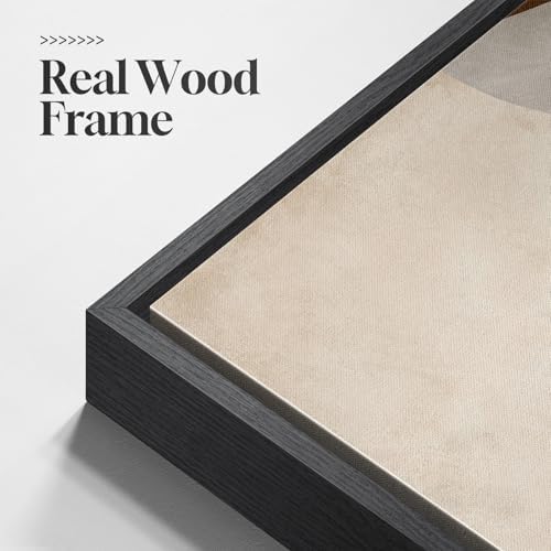 Large Framed Modern Abstract Wall Art for Living Room Set of 2, 24x36 In - Image 5