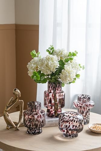 Tall Tapered Glass Vases for Centerpieces, Flowers Vase Set Home Decor - Image 7