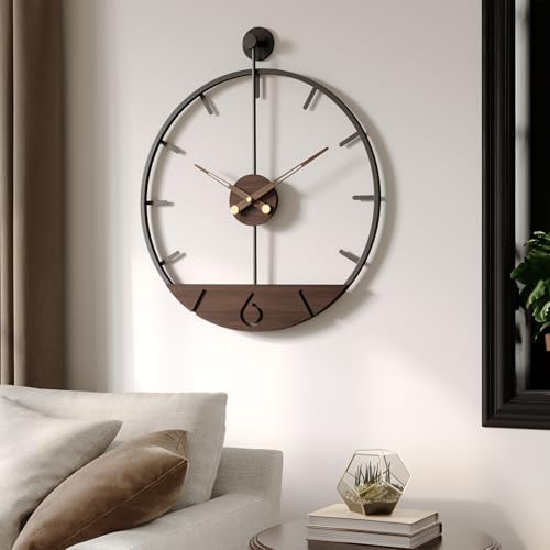 Cuspin 24 Inch Wall Clock Modern Farmhouse Wall Clock for Living Room Decor - Image 3