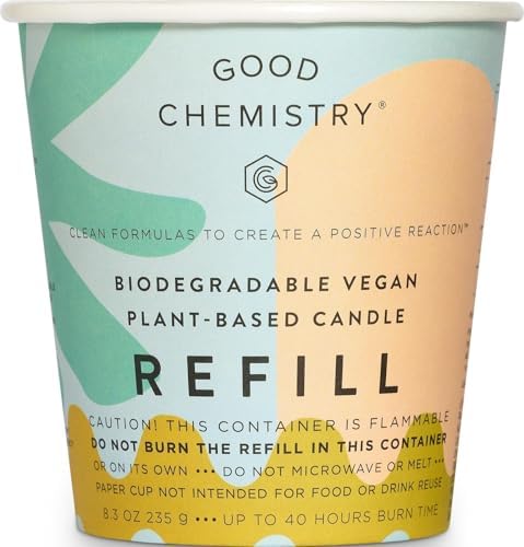 Good Chemistry, Candle Refill Sea Salt Soothe, 8.5 Ounce by GoodChemistry