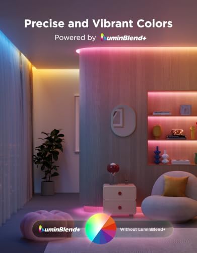 Govee LED Strip Light 2, 16.4ft, RGBWWIC, 1000K to 10000K White Light, WiFi - Image 2